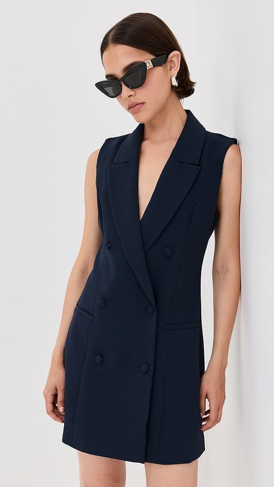 Good American Luxe Suiting Exec Dress | Shopbop Product Image