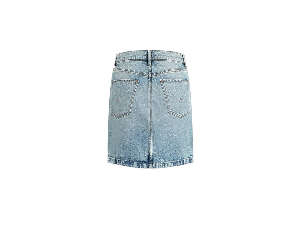 Hudson Jeans Curved Hem Denim Miniskirt Product Image