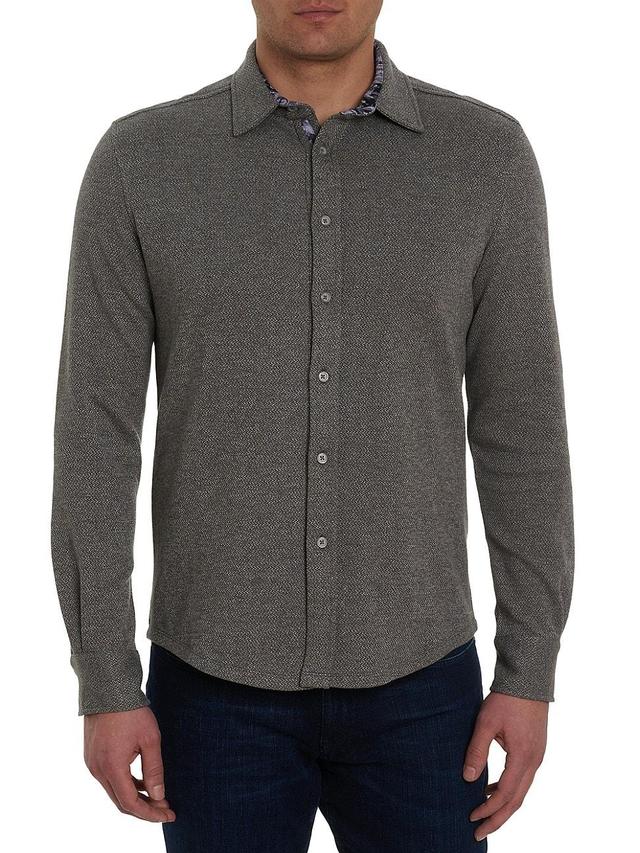 Mens Elkins Knit Sport Shirt Product Image