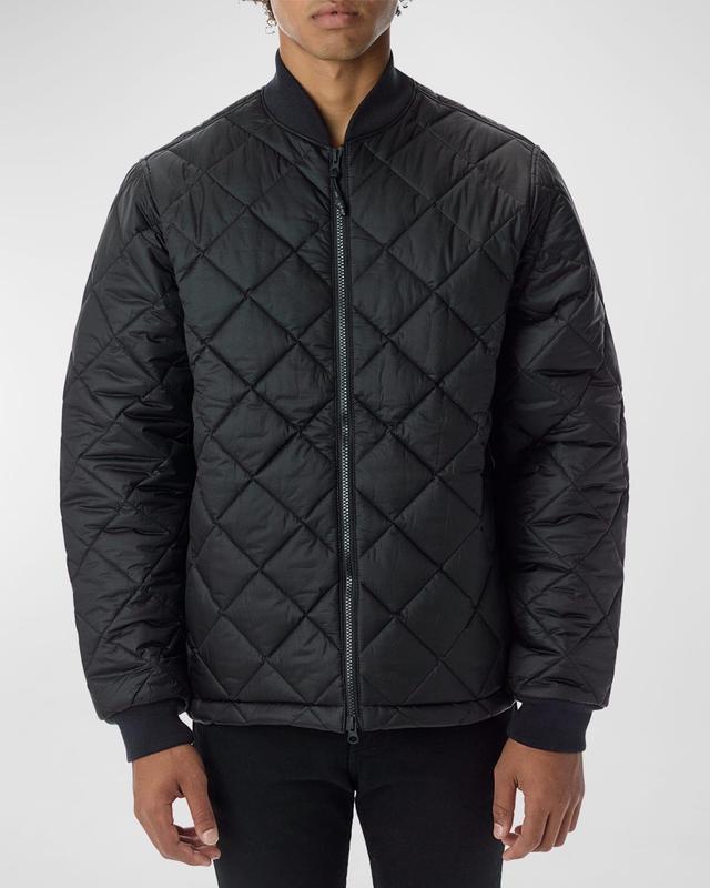 Mens Light Quilted Puffer Jacket Product Image