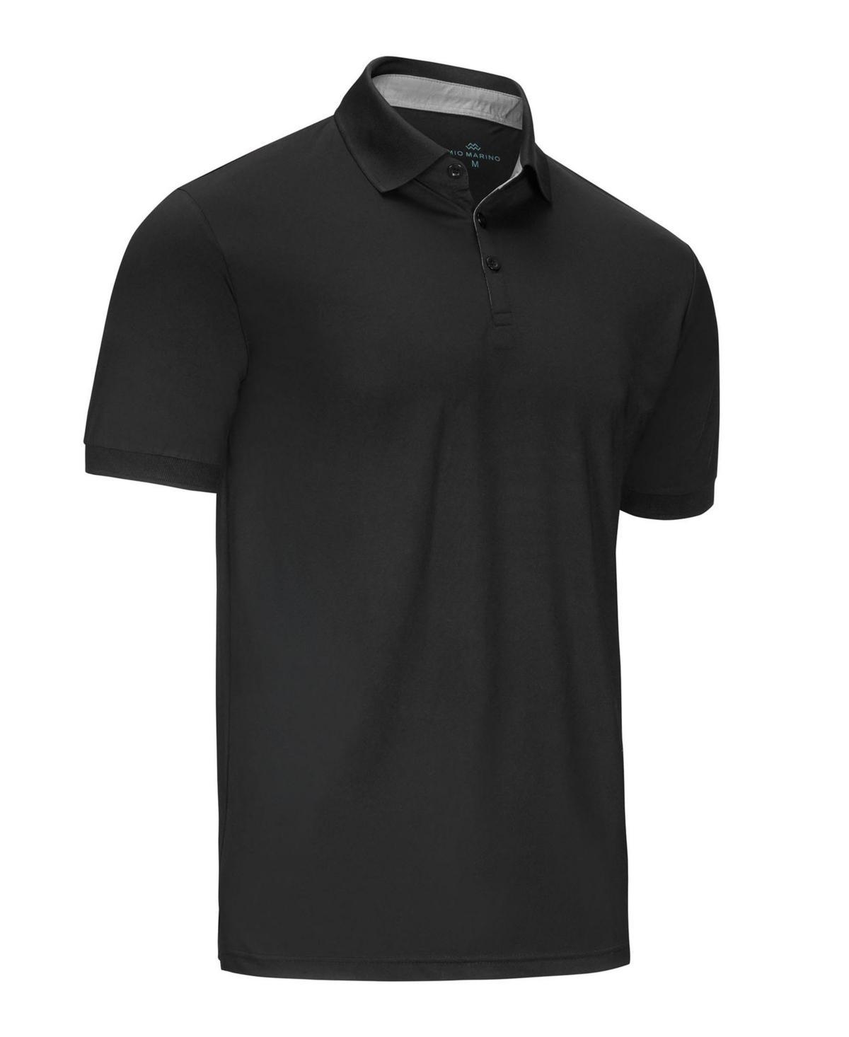 Mio Marino Mens Designer Golf Polo Shirt Product Image