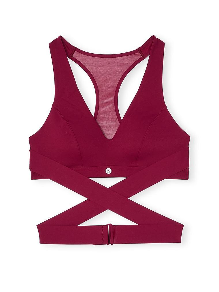 VS Elevate Plunge Wrap Sports Bra Product Image