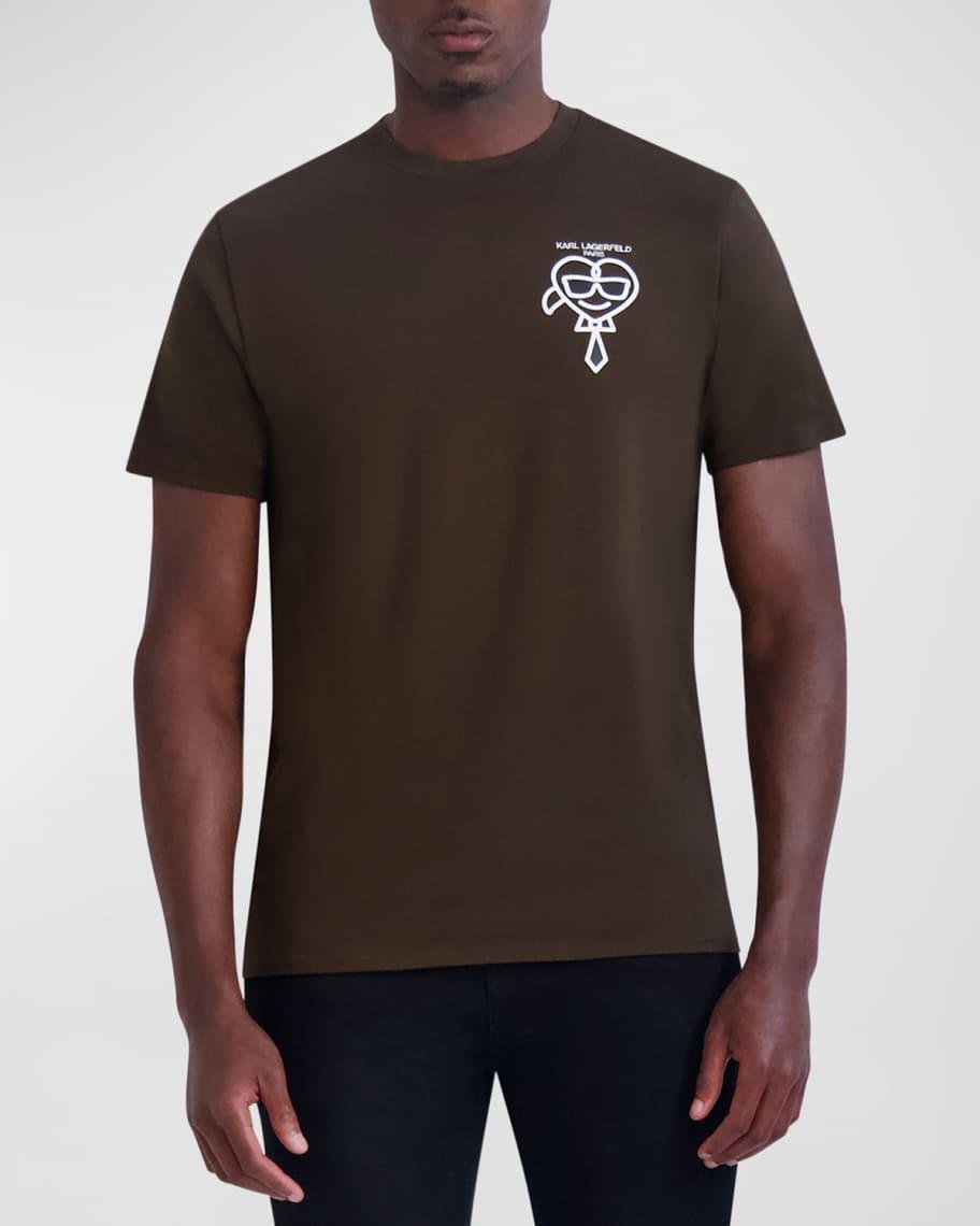 Mens Pima Karl Heart T-Shirt Product Image