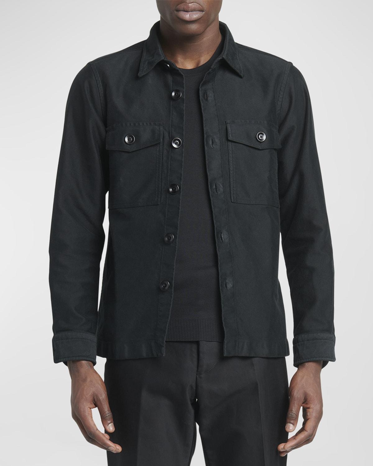 Mens Cotton Overshirt Product Image