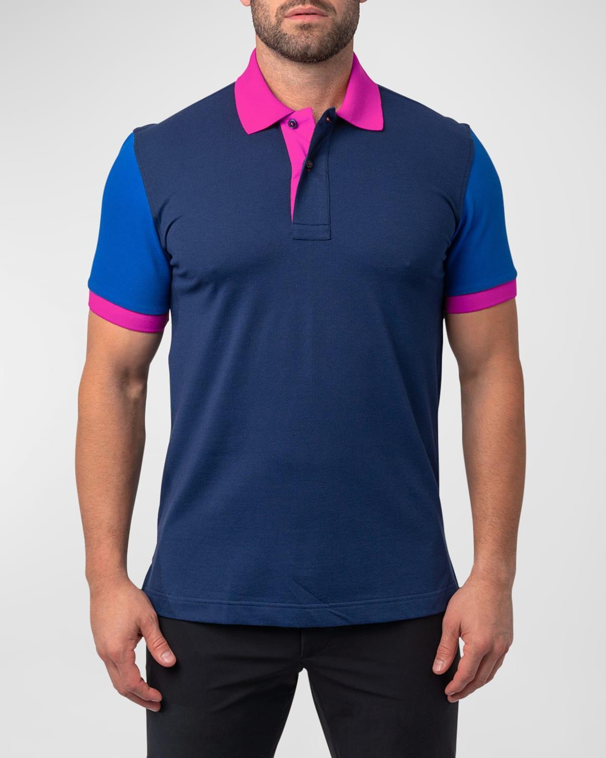 Mens Mozart Colorblock Polo Shirt Product Image