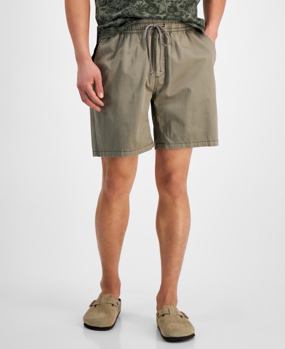 Sun + Stone Mens Jim Drawstring 7 Shorts, Created for Macys Product Image