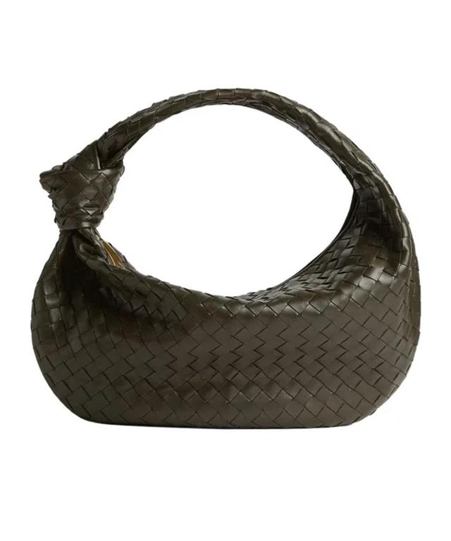 BOTTEGA VENETA Teen Jodie Leather Shoulder Bag In Fondant Product Image