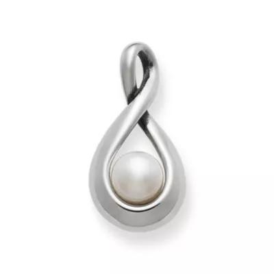 Graceful Twist Pendant with Cultured Pearl Product Image