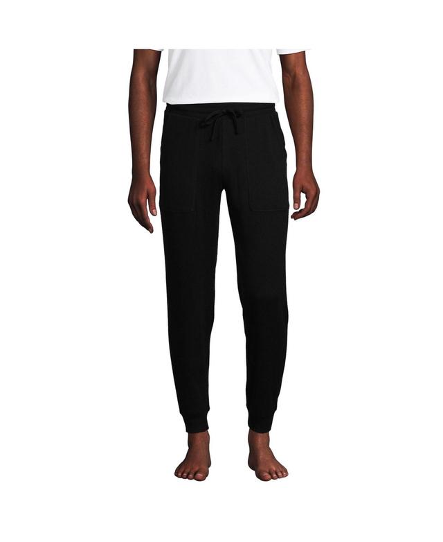 Lands End Mens Brushed Rib Jogger Pants Product Image