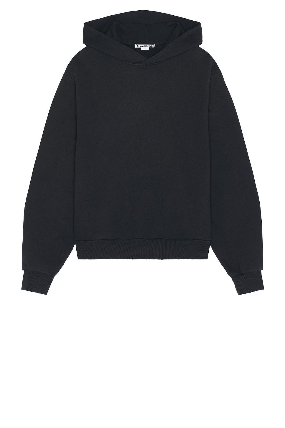 Acne Studios Hoodie in Black - Black. Size S (also in ). Product Image