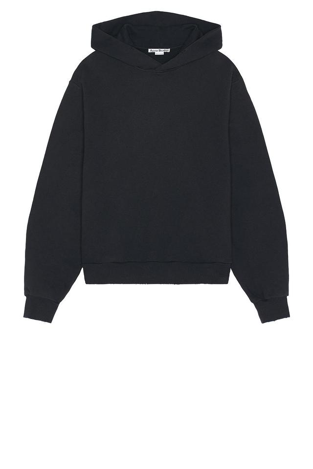 Acne Studios Hoodie in Black - Charcoal. Size S (also in ). Product Image