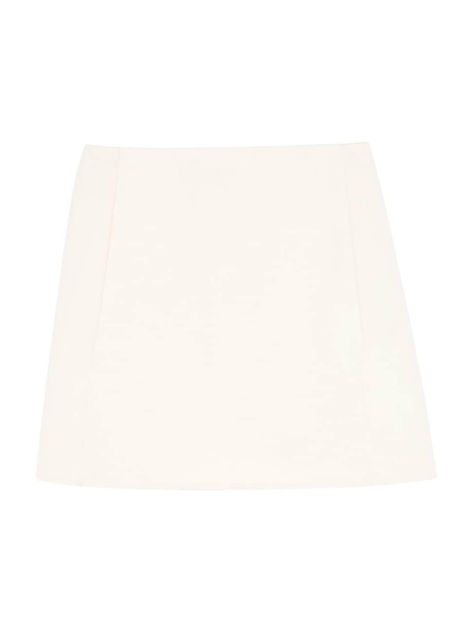 Womens Wool-Cashmere Miniskirt Product Image