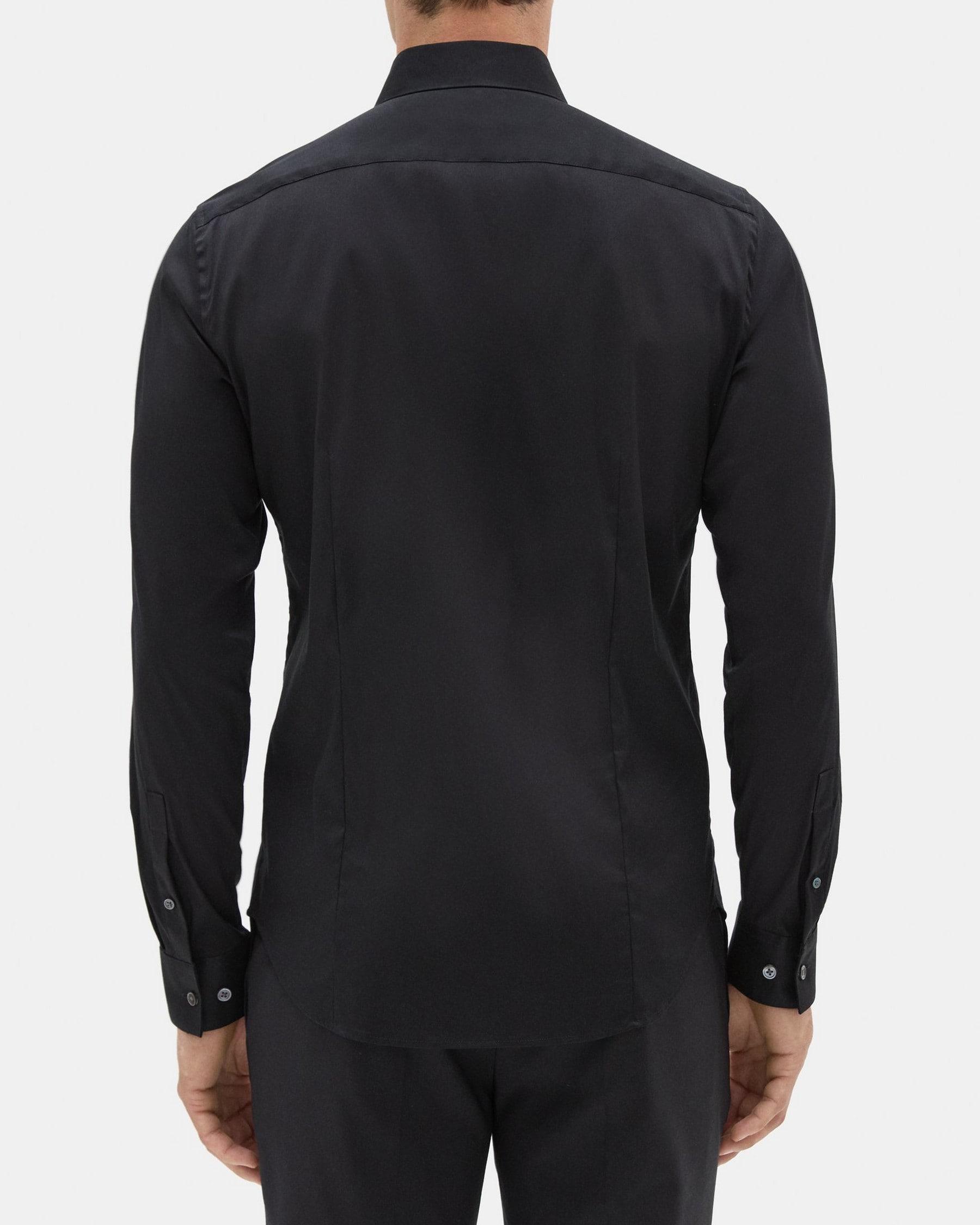 Tailored Shirt In Stretch Cotton Product Image