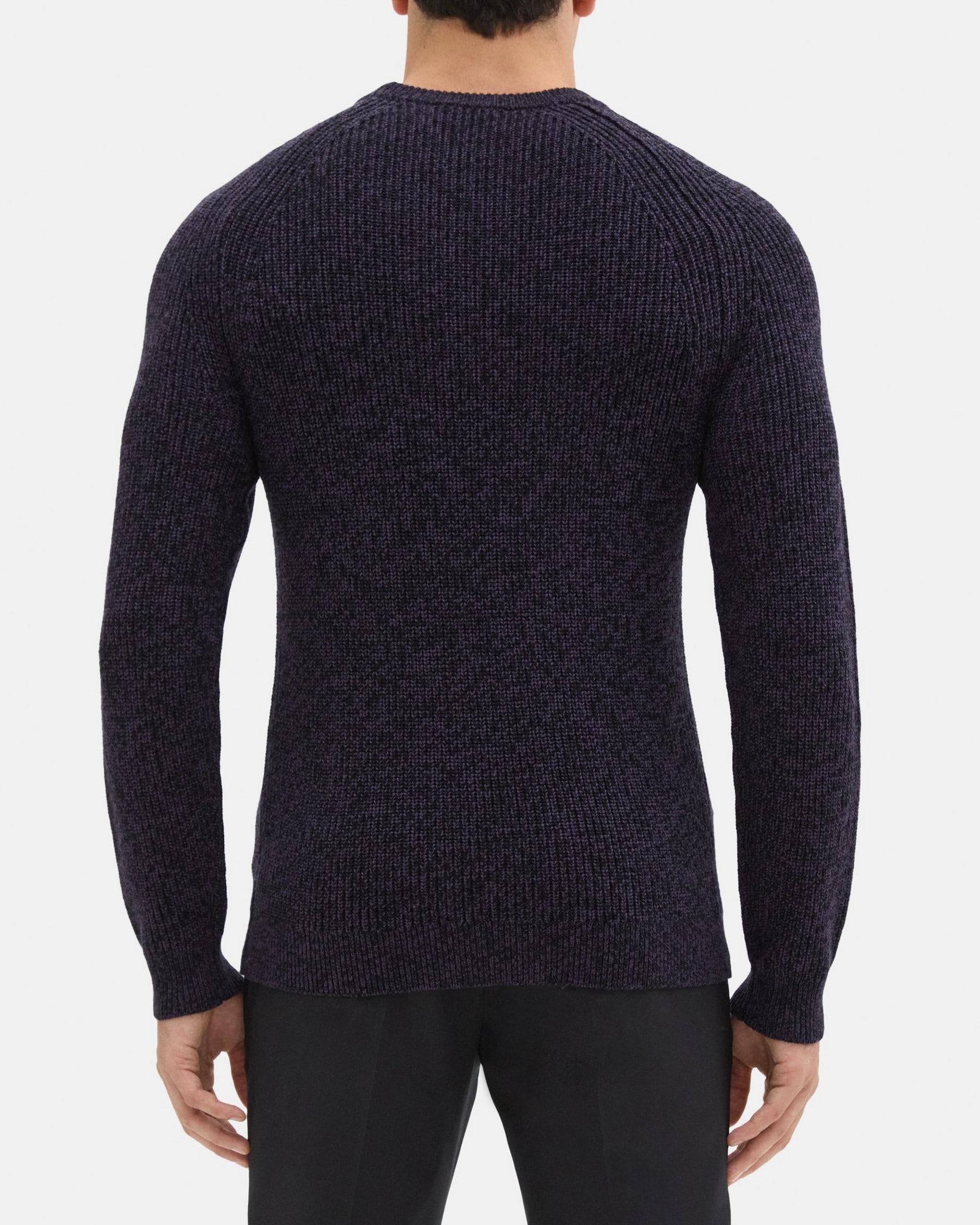 Crewneck Sweater in Merino Wool Product Image