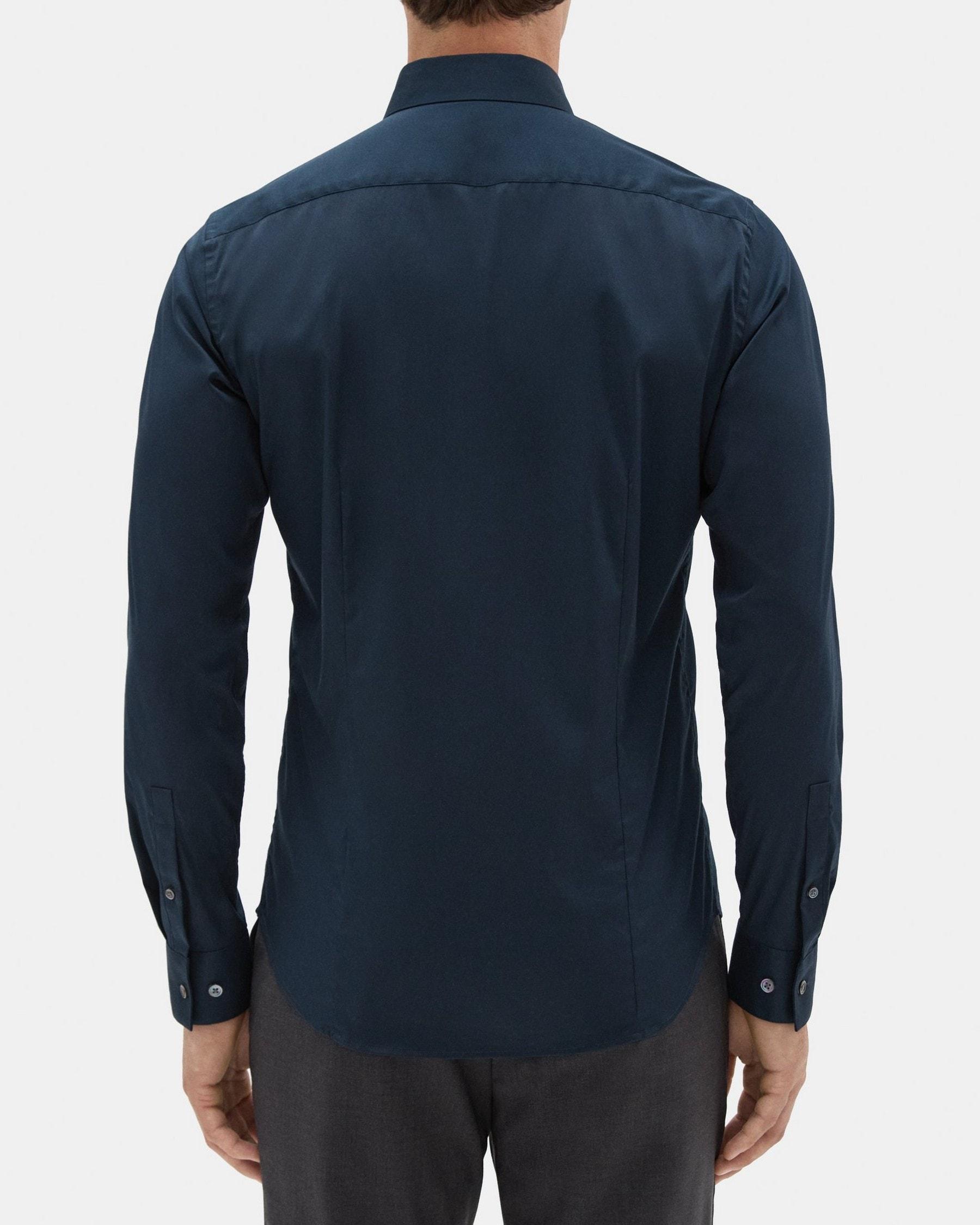 Tailored Shirt In Stretch Cotton Product Image