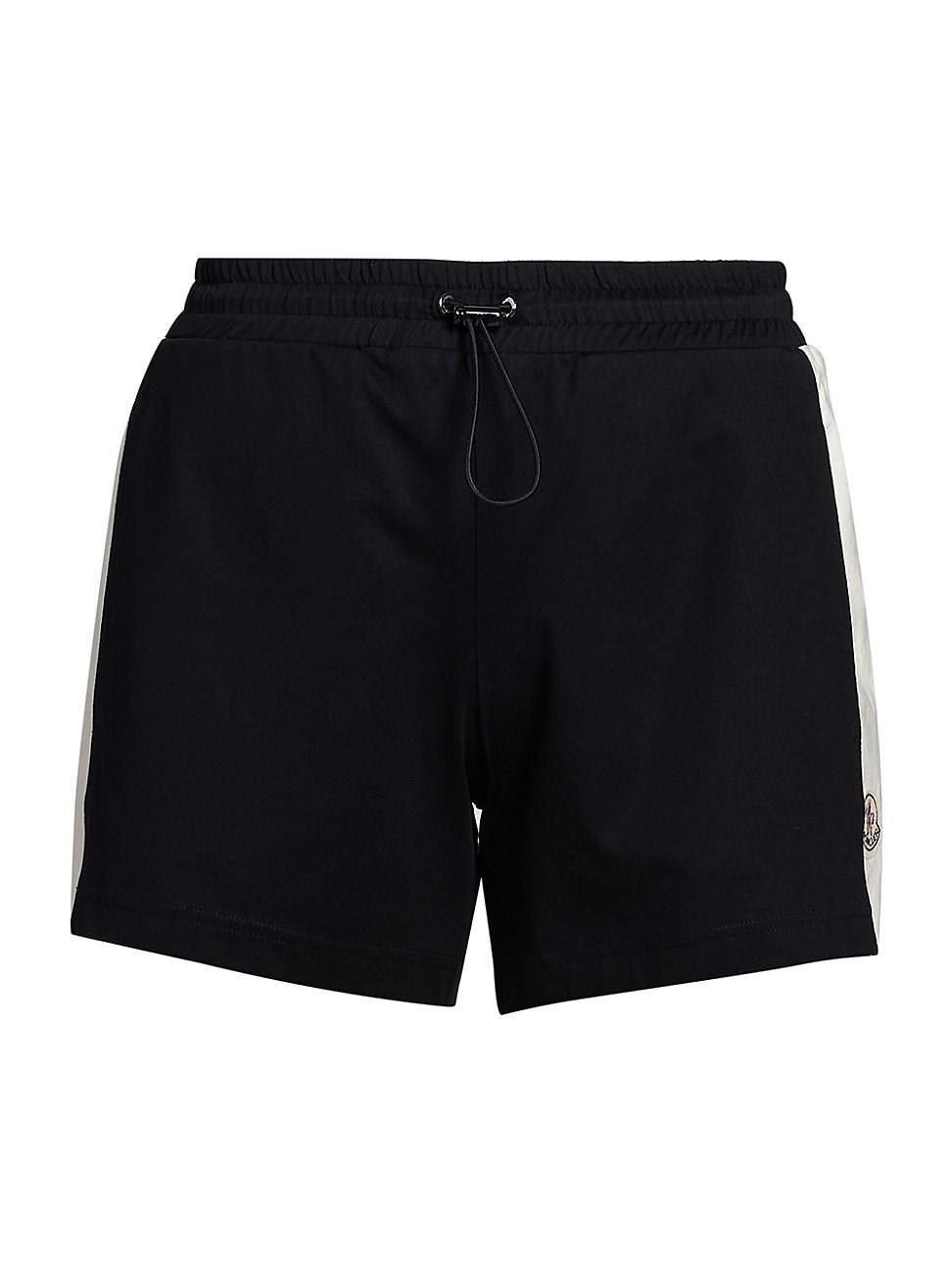 Moncler Pull On Side Stripe Shorts Product Image