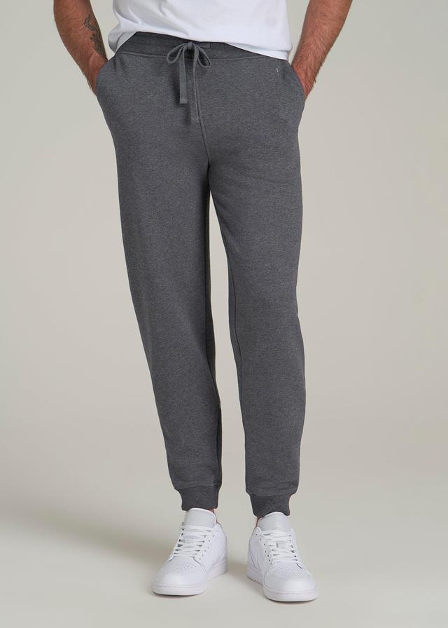 Wearever 2.0 Fleece Joggers for Tall Men in Charcoal Mix Product Image