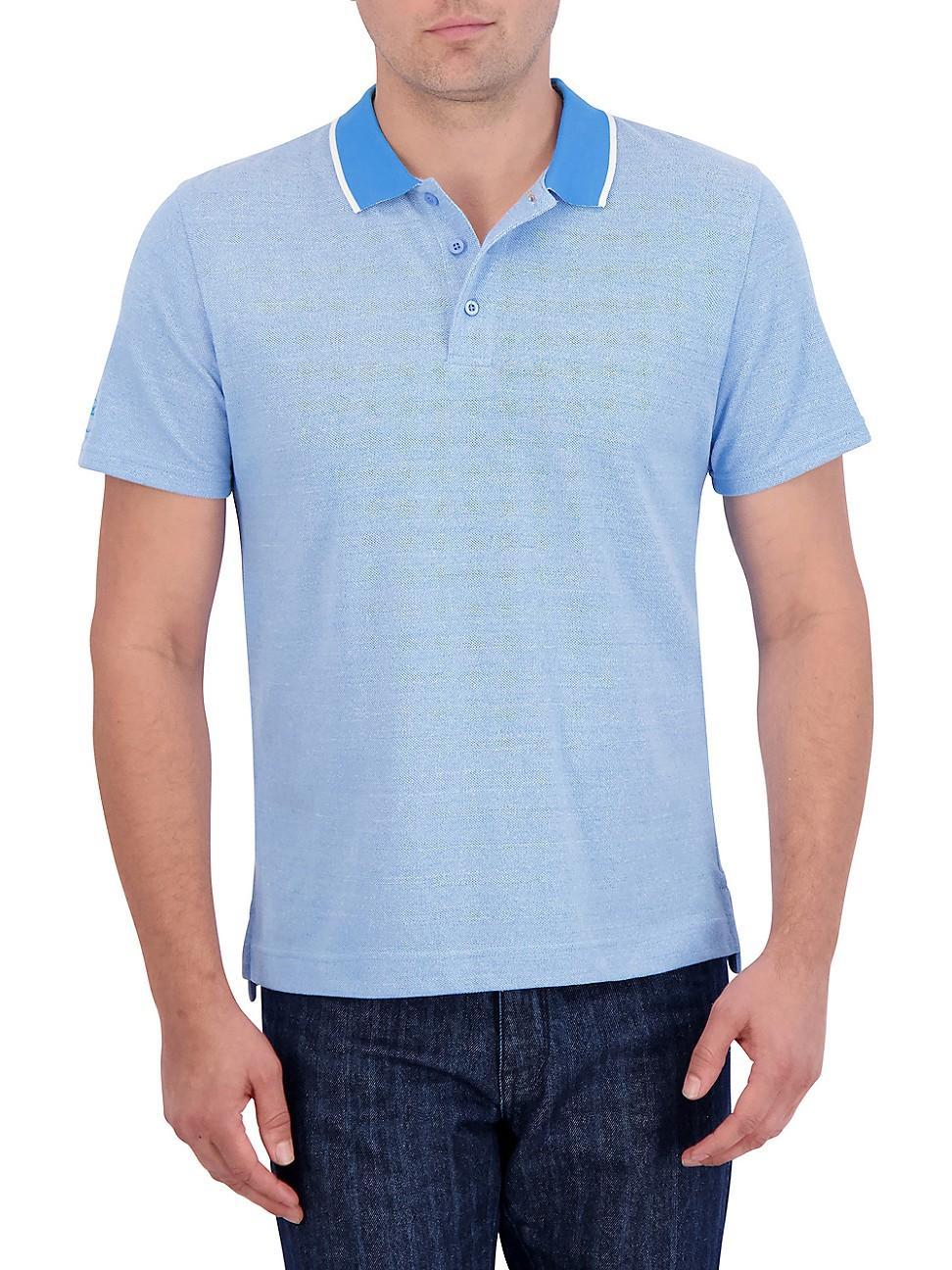 Mens Calmere Knit Polo Shirt Product Image