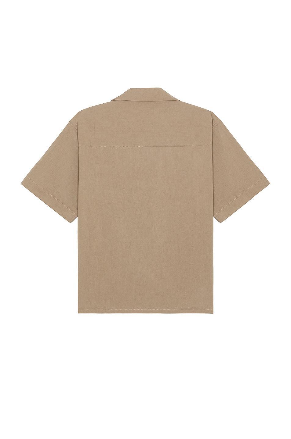 Mens Solid Camp Shirt Product Image