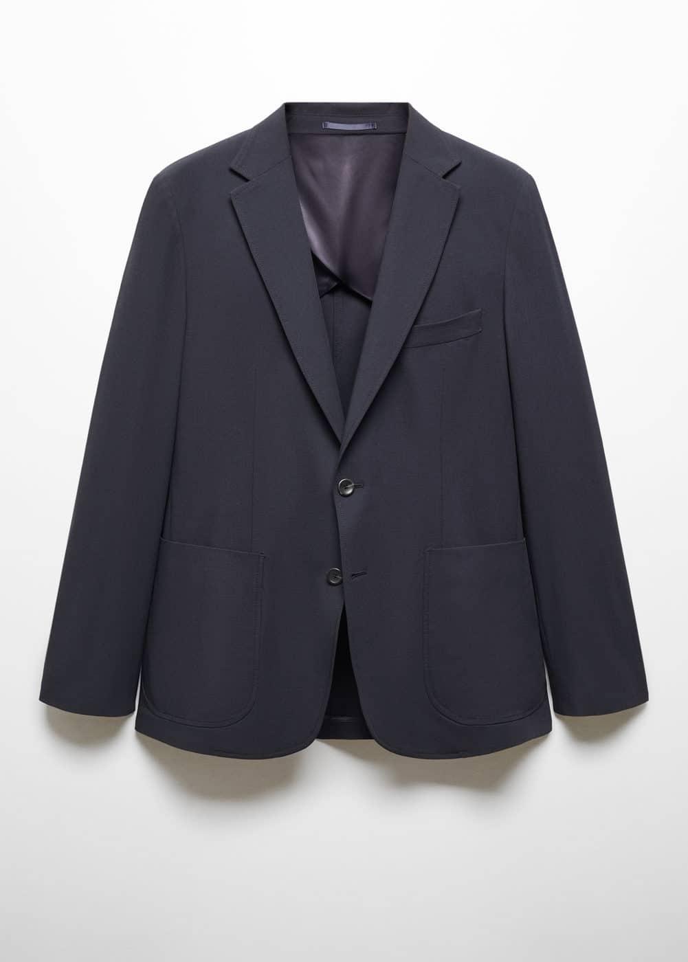 MANGO MAN - Slim-fit suit blazer dark navyMen Product Image