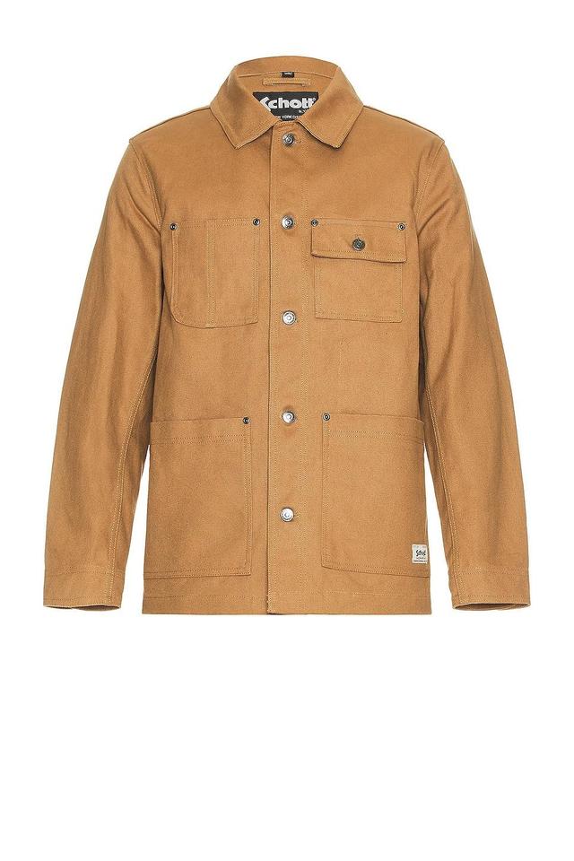 Schott Chore Jacket Tan. (also in ). Product Image