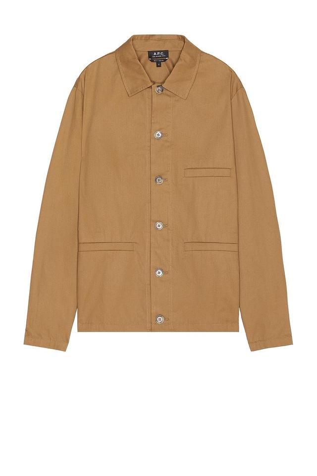 A.P.C. Veste Valentin in Tan Product Image