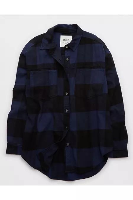 Aerie Anytime Fave Flannel Shirt Women's Product Image