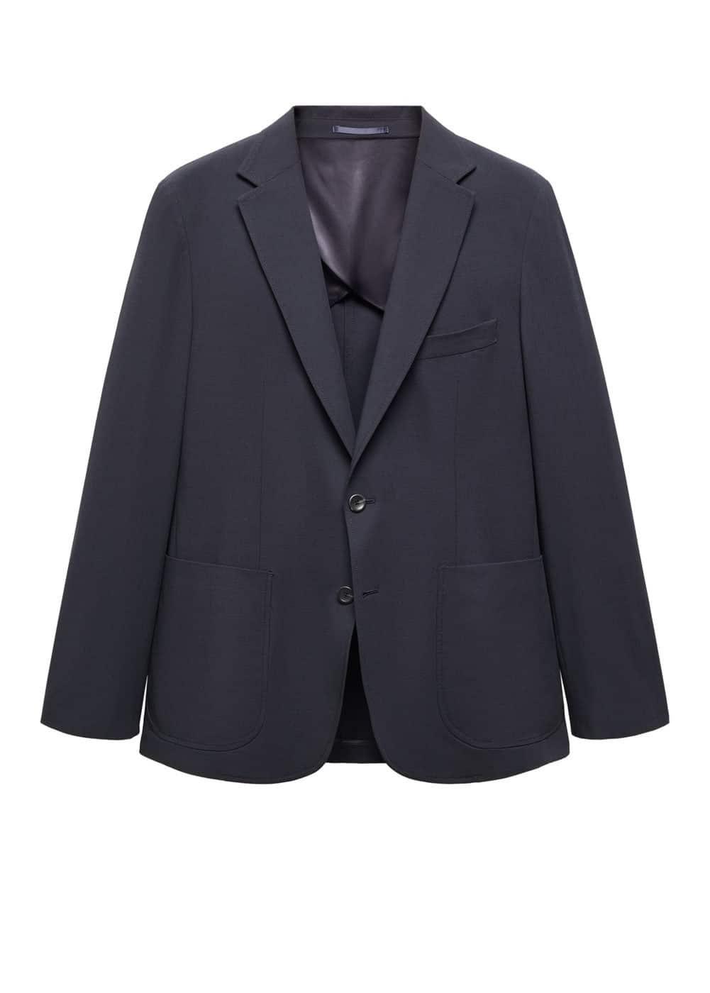 MANGO MAN - Slim-fit suit blazer dark navyMen Product Image