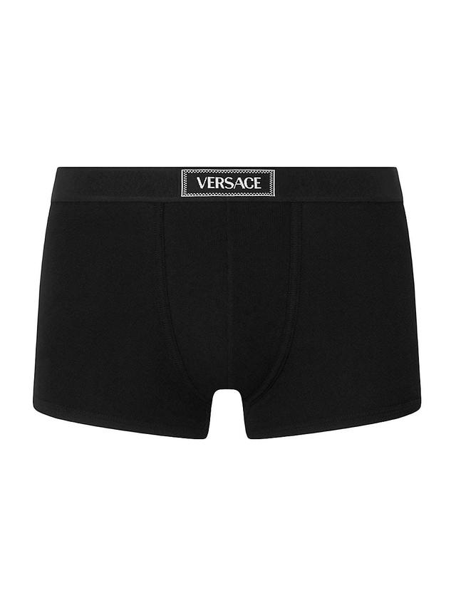 Mens Logo Cotton-Blend Boxer Briefs Product Image