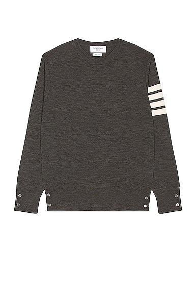 Thom Browne Mens 4-Bar Merino Wool Sweater Product Image