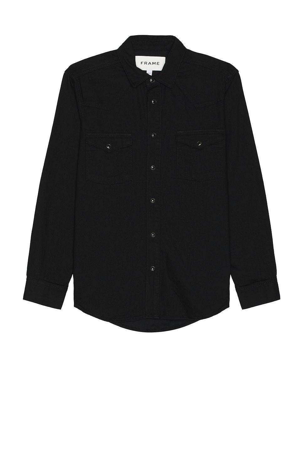 FRAME Western Denim Shirt Product Image