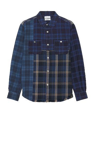 JOHN ELLIOTT Silverado Paneled Plaid Size L, S. Product Image