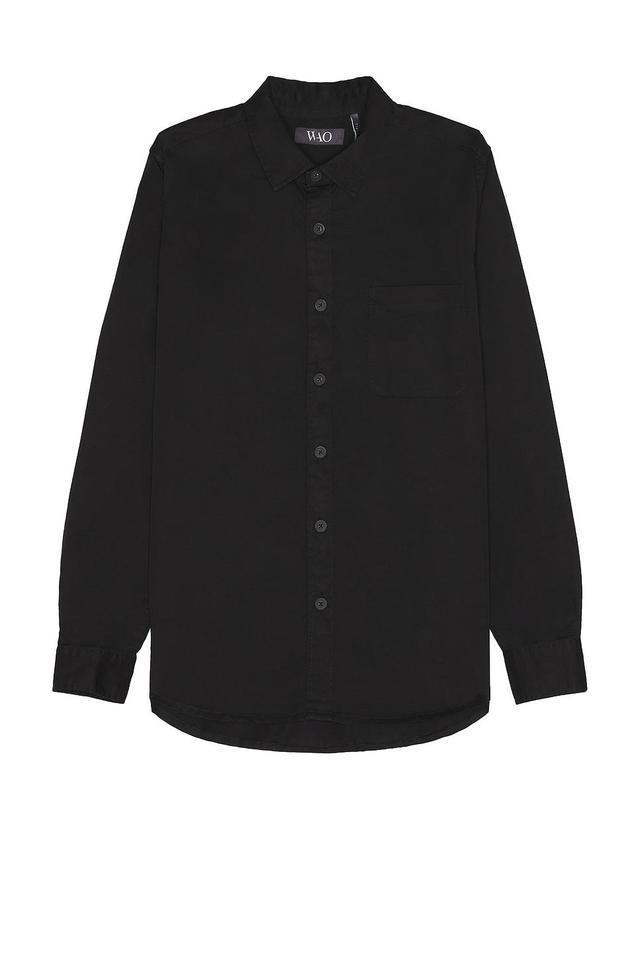 WAO Long Sleeve Twill Shirt Product Image