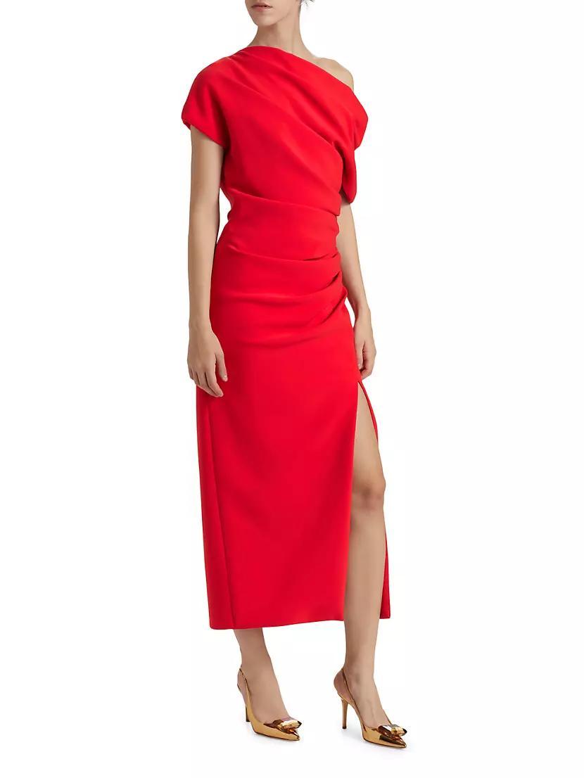 One-Shoulder Cocktail Dress Product Image