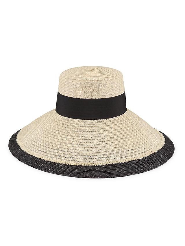 Womens Mirabel Wide-Brim Straw Hat Product Image