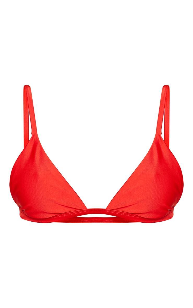 Red Mix & Match Itsy Bitsy Bikini Top Product Image