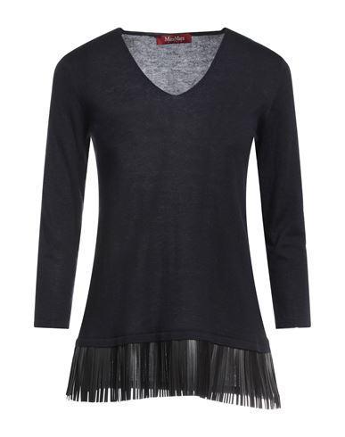 MAX MARA Studio Woman Sweater Midnight Blue Size S Silk, Wool Product Image