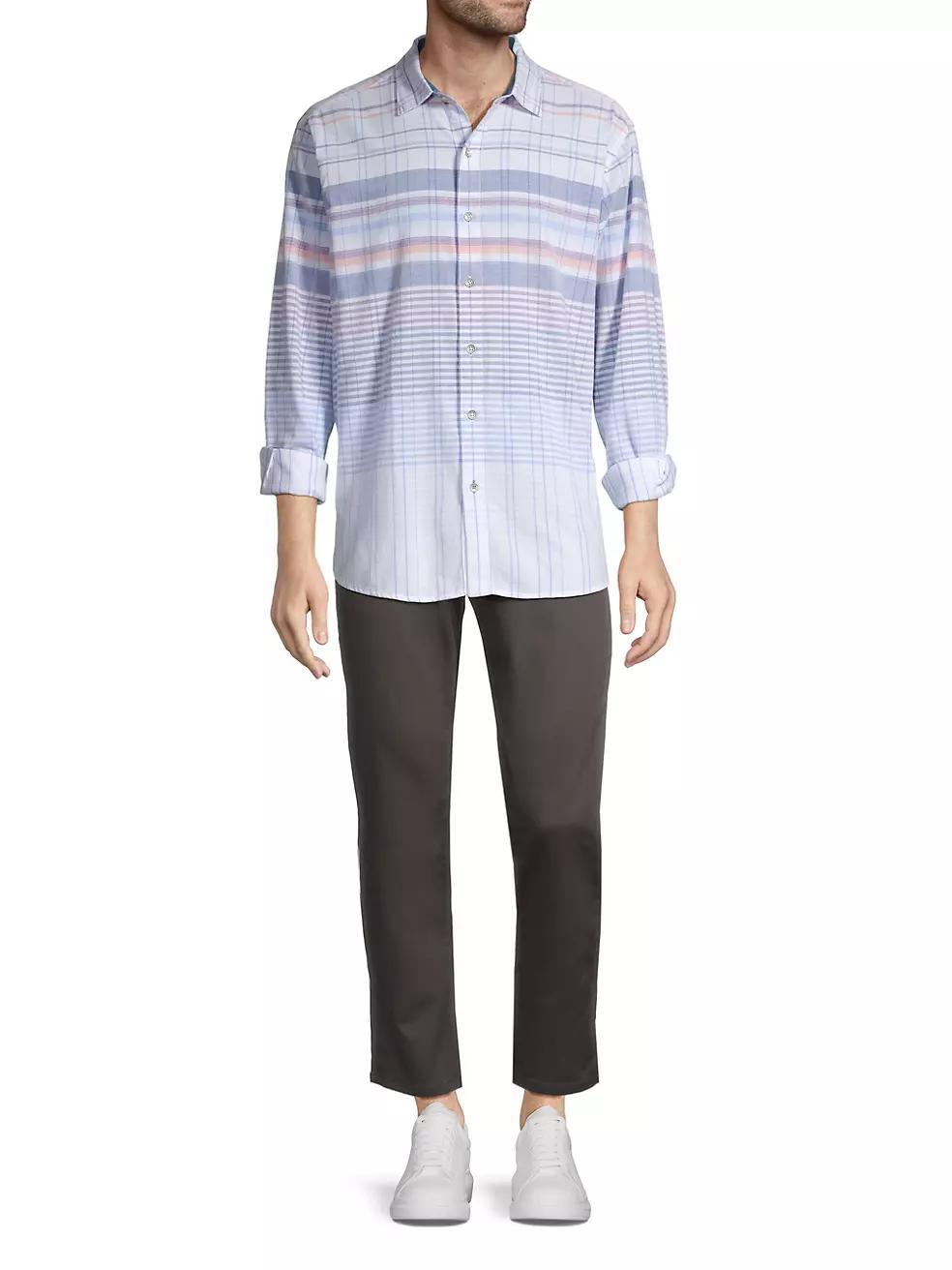 Coastline Striped Corduroy Shirt Product Image