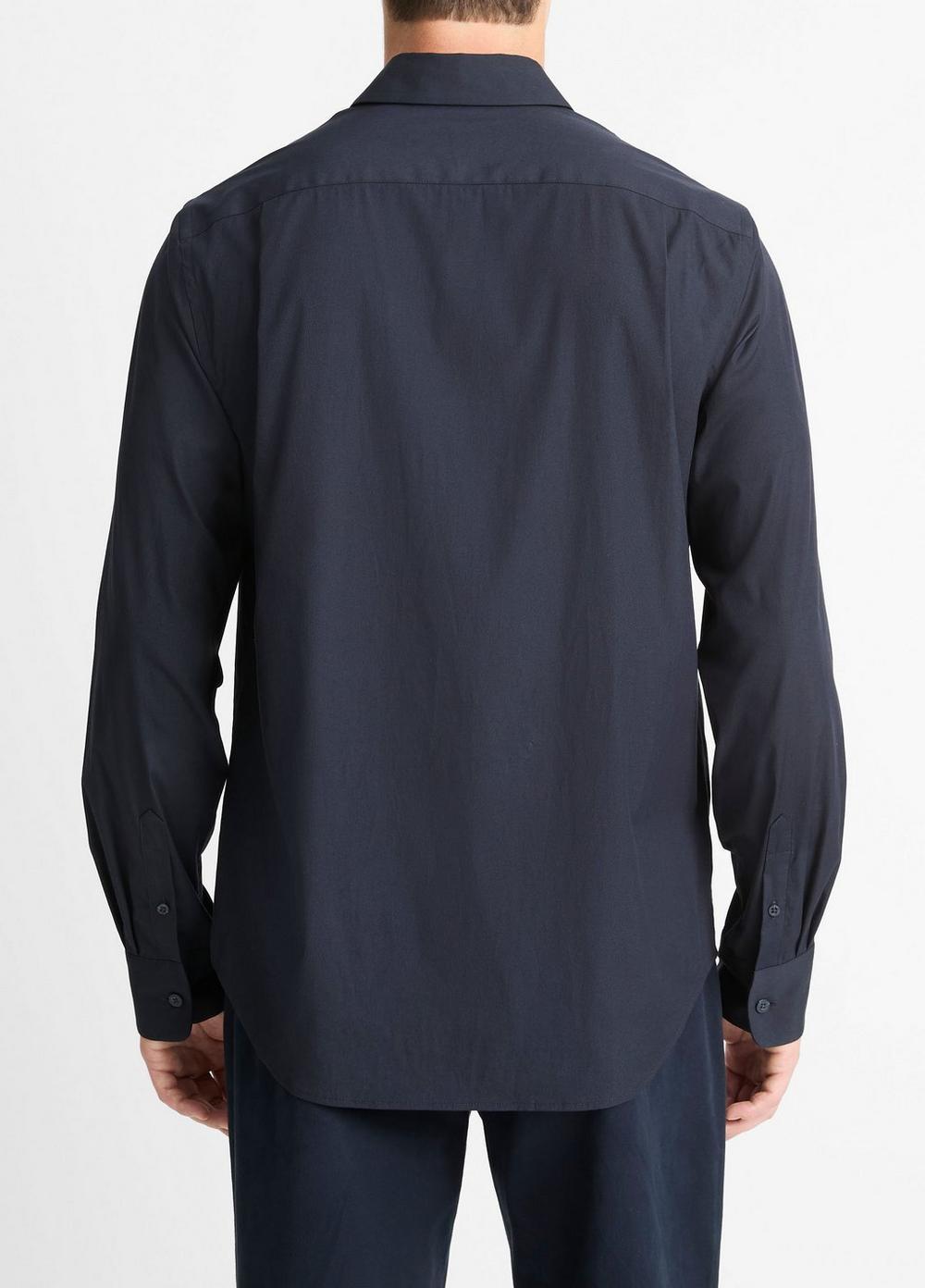 Stretch-Cotton Poplin Shirt Product Image