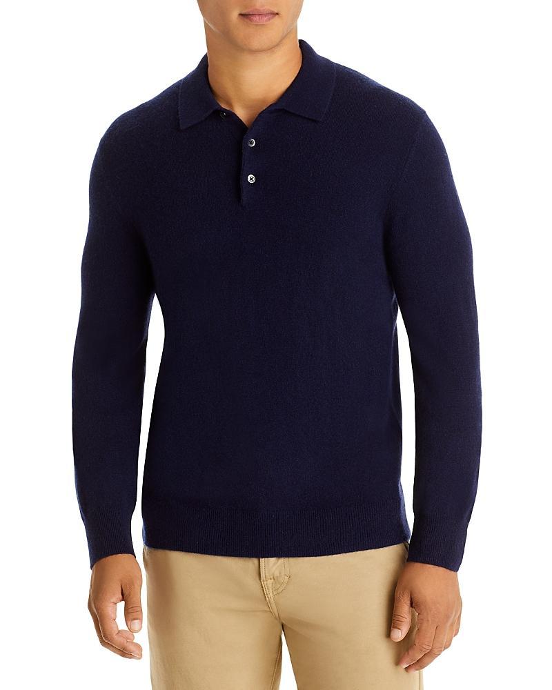 The Mens Store at Bloomingdales Cashmere Three Button Polo Sweater Product Image