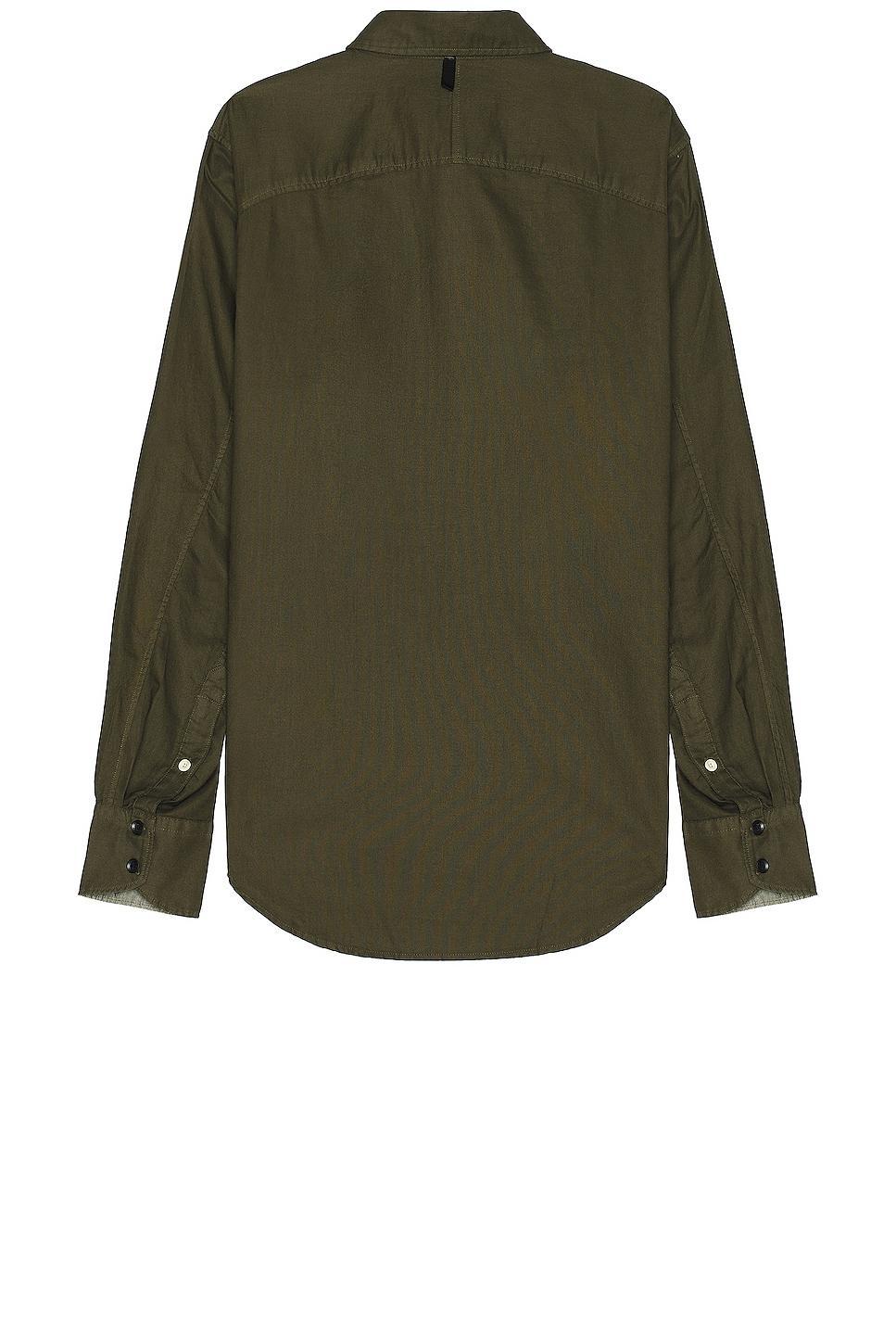 Rag & Bone Tomlin Oxford Shirt Green. (also in ). Product Image