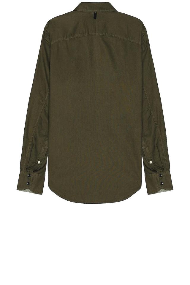 Rag & Bone Tomlin Oxford Shirt Green. (also in ). Product Image