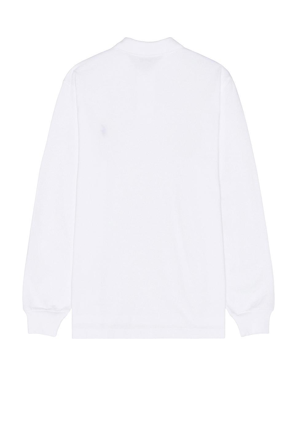 Polo Ralph Lauren Long Sleeve Polo White. (also in M, S). Product Image