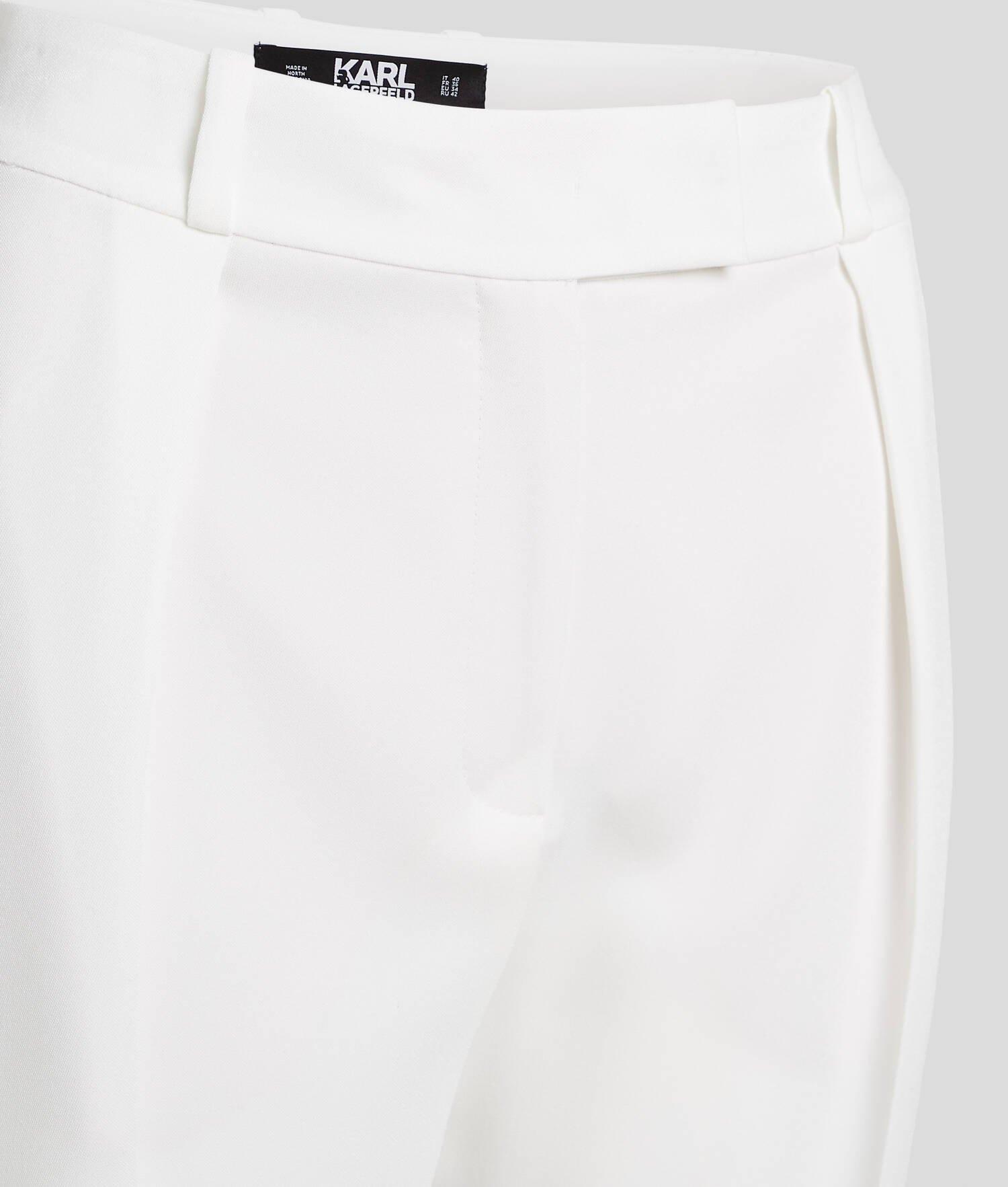 CONTRAST PANELED TAILORED PANTS  Product Image