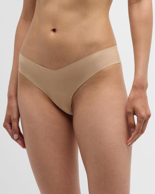 Commando Thong in Nude. Product Image