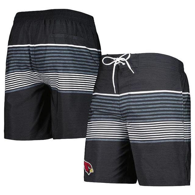 Mens G-iii Sports by Carl Banks Black Arizona Cardinals Coastline Volley Swim Shorts Product Image