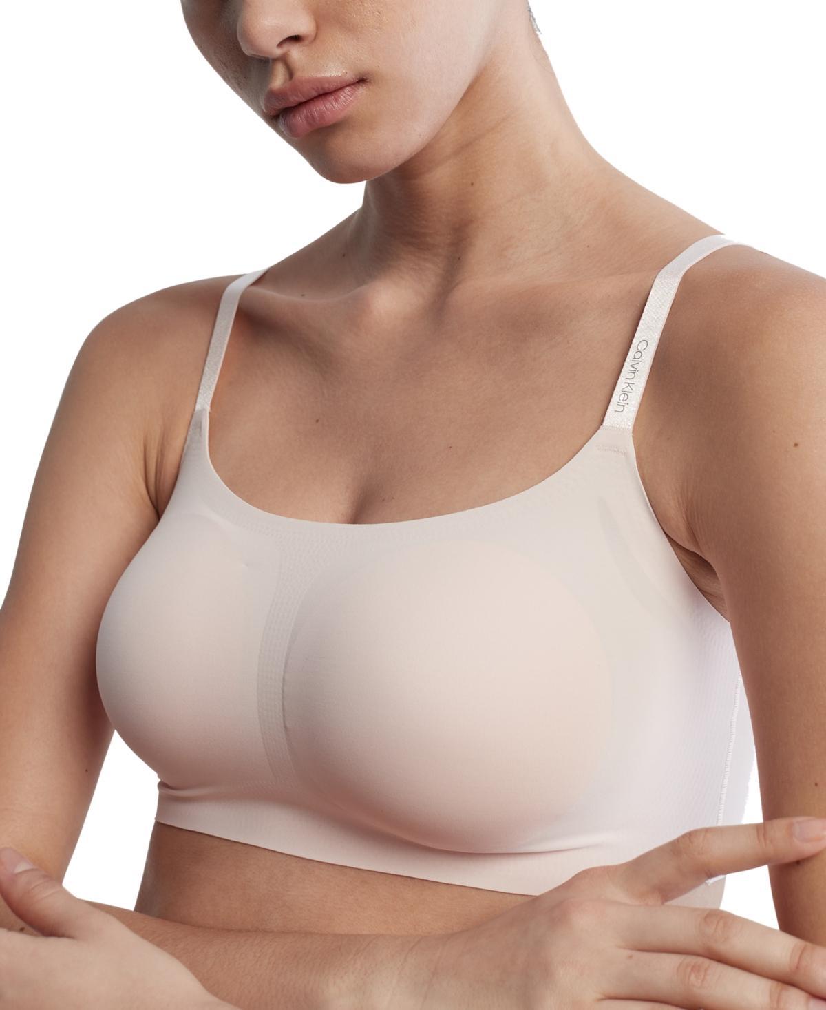 Calvin Klein Invisibles Comfort Lightly Lined Retro Bralette QF4783, Womens Product Image