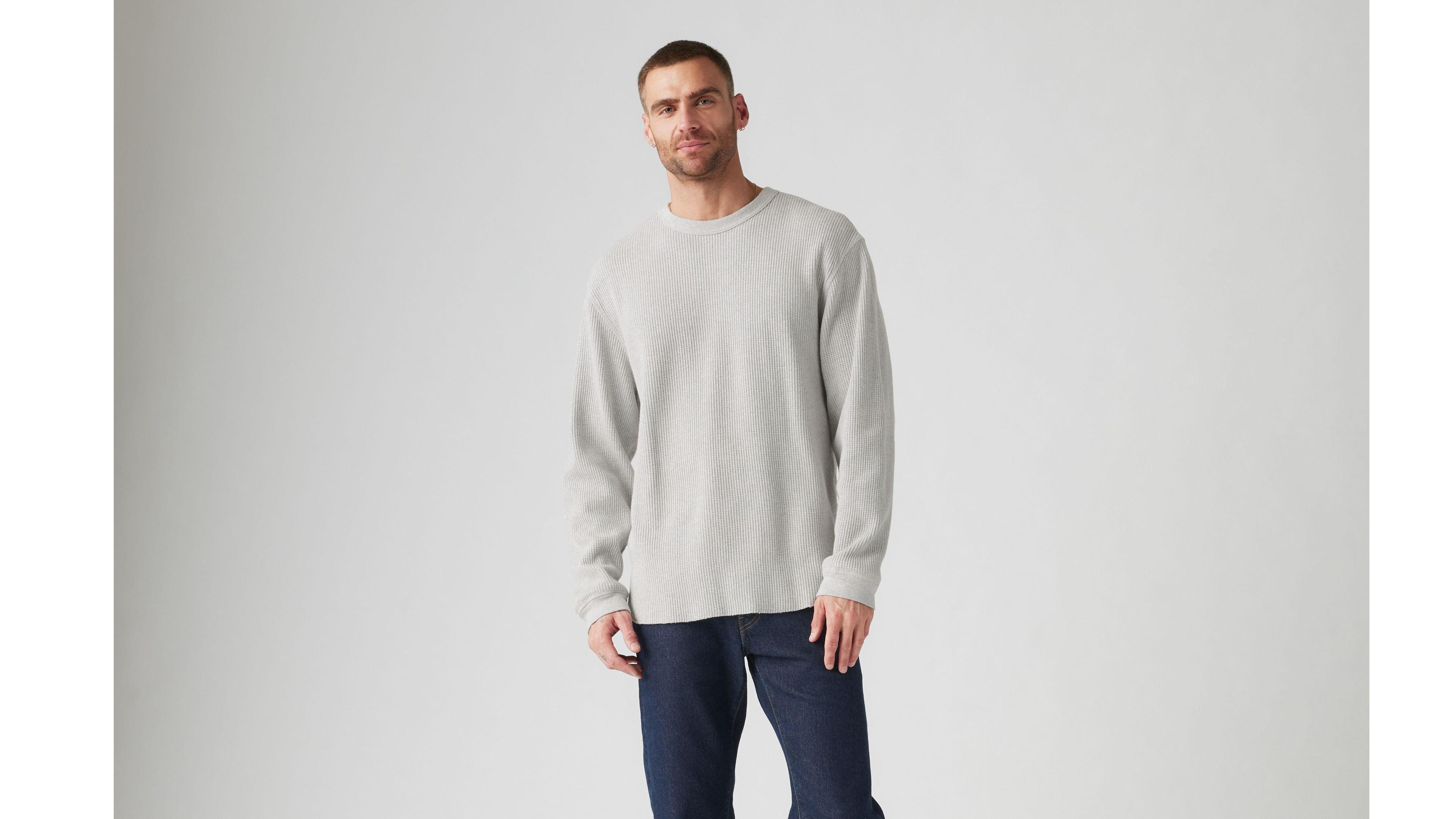 Long Sleeve Relaxed Thermal T-Shirt Product Image