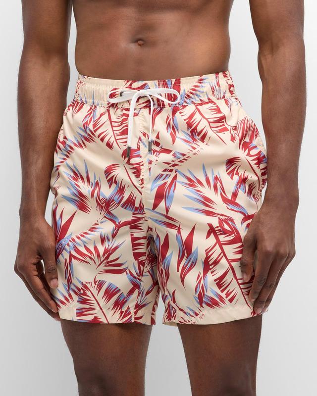 Mens Charles 7 Palm-Print Swim Shorts Product Image