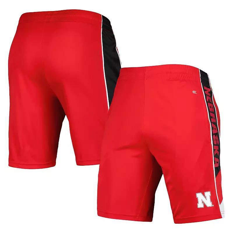 Mens Colosseum Scarlet Nebraska Huskers Pool Time Shorts Product Image